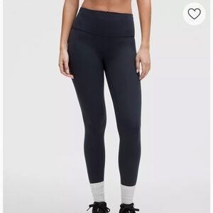 Lululemon Navy Wunder Train HR Tight 28”
